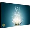 Wallazz Quadri Moderni Soggiorno Zen, Natura, Amore, Cuori, Fiori - 100% Made in Italy - Stampa HD su Tela Canvas - Quadro Camera da Letto - Qualità Artigianale - 70x140cm