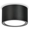 KYOTECH LED Faretto da Superficie - 4000K Nero Opaco Faretti da Soffitto 6W 550LM GX53 Faretti da Superficie - Ø95x55mm 230V Lampada da Soffitto Faretti da Soffitto per Camera da Letto Soggiorno