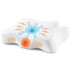Il Gruppone Passione Casa IlGruppone Cuscino Cervicale Ergonomico a Farfalla in Memory Foam, Supporto Ortopedico per Collo e Spalle, Federa Sfoderabile in Tessuto 3D Traspirante (Cervical PRO)