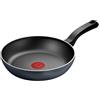 TEFAL So' Light Padella 22 cm | Padella a induzione leggera | Rivestimento antiaderente sicuro | Riscaldamento rapido | Tecnologia Light Tech | Garanzia 2 anni | H0560342