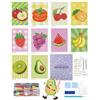 Forever Young ForeverYoung - Kit per pittura con diamanti Minigem, 10 pezzi, kit per pittura con diamanti piccoli, per adulti, 3 ore di pittura, in resina stile cartolina, kit per pittura con diamanti quadrati in