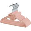 ManGotree Grucce ultra sottili in velluto per bambini, 32 cm, confezione da 20, rosa