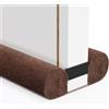 BKSAI Paraspifferi per Porte Paraspifferi Sottoporta | Senza Residui, 60-75 cm, protezione dal freddo, protezione acustica, guarnizione inferiore della porta