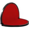 FitFeet tappetino poggiapiedi fuori doccia FIT1 (NERO/ROSSO)