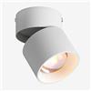 Klobvtt faretto a soffitto Sunset Lamp apparecchio di illuminazione spot a montaggio superficiale Rotation Rainbow Projection Light mini faretti direzionali per soggiorno Fotografia Home Party