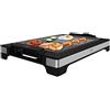 Cecotec Piastre Grill Tasty&Grill 2000 Inox MixStone. 2000 W, Termostato regolabile in 5 livelli di potenza, 37,5 x 24,5 cm, Include vassoio raccogli-grasso