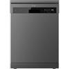 Cecotec Lavastoviglie Compatto 60cm Bolero Aguazero 6110 Dark E. 1850W, 13 Coperti, 6 Programmi, Funzioni Mezza Carica, Programma 3 in 1, Avvio Ritardato, Dry+, FullTouch e ChildLock