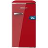 Cecotec Mini Frigorifero Retro Bolero CoolMarket TT Origin 103 Rosso E. Mini Frigorifero Retro Rosso, 89cm di Altezza e 49cm di Larghezza, Capacità 95L e Classe E