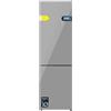 Cecotec Frigoriferi Combinati Bolero Coolmarket Combi 250 Grey Glass D. Capacità 250L, Cristallo Grigio, 180 x 55cm, Compres, Inverter Plus, Total No Frost, Multi Air Flow, Fast Cooling, Classe D