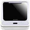 EVVO Lavastoviglie Mini D Trip - Piccole dimensioni, Portatile, senza installazione, 2 posate, 6 programmi