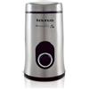 Taurus Aromatic - Macinacaffè. 150W. Serbatoio per caffè in grani da 50 g. Pulsante di azionamento. Lame e contenitore in acciaio inox. Avvolgicavo. Macinatura fine. Grigio