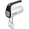 Taurus Station Inox - Impastatrice per dolci, 500 W, 5 velocità, funzione turbo, 2 tipi di fruste: per impastare e frullare, fruste rimovibili, senza BPA, ergonomica