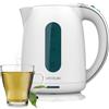 Cecotec Bollitore elettrico 1,7 Litri di capacità, Thermosense 180 White. 2200 W, riscaldamento rapido, filtro anticalcare, senza BPA e altri tossici, base girevole a 360°, recipiente senza fili