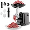 Solac - Tritacarne elettrico Mixo Grind 400W | Tritura, taglia e affetta | 3 dischi inox (3, 5 e 7 mm) | Accessorio per insaccati e kubbe | Funzione Reverse | Pulizia facile