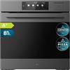 Cecotec Forno da Incasso a Vapore 81L Bolero Hexa S606000 Matt TFT A++ | 3400 W, 12 Funzioni, Include Tecnologie a Vapore, Pulizia a Vapore, Airfryer Master e Pizza Master, Schermo TFT da 6,8"