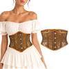 JasGood Cintura da donna con lacci, stile steampunk, vintage, con lacci, ampia cintura