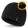 Zylioo S/M/L/XL/XXL Cappello in pile per teste grandi/piccole, berretto da ciclismo sotto il casco, berretto da corsa