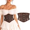 JasGood Cintura da donna con lacci, stile steampunk, vintage, con lacci, ampia cintura