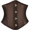 JasGood Cintura da donna con lacci, stile steampunk, vintage, con lacci, ampia cintura