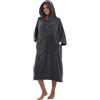 Gegeryozer Accappatoio Uomo Donna con Cappuccio e Tasche - Vestaglia Lunghezza Media, Stile Pullover a Maniche Corte per Doccia, Spiaggia, Piscina e Relax in Casa (Taglia Unica)