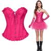 SilverChry Corsetto per Donne, Corsetto Stringivita, Bustino Donna Elegante, Bustier Donna Corpetto Top, Corsetti Bustino Vintage Gotico