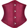 JasGood Cintura da donna con lacci, stile steampunk, vintage, con lacci, ampia cintura