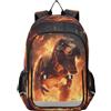 RPLIFE Cute Cats Bookbag Kids Zaino per la scuola elementare, zaino grande per ragazzi