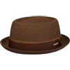 Stetson Ruviano Cappello Pork Pie di Paglia Protezione UV 40+ Unisex Primavera Estate