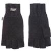EEM Fashion EEM guanti mezze dita con fodera termica Thinsulate, 100% lana, guanto invernale