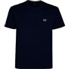 BE BOARD 1 Pezzo T-Shirt Uomo Mezza Manica 908 Girocollo. Disponibile Anche in Taglie Calibrate Nero Taglia 7XL
