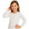 ZZZ ZZZ PETITE ABEILLE Set da 3 Magliette Bambina Cotone Caldo, Maglie Intime Bianche 3-14 Anni | Manica corta o lunga, maglietta intima termica invernale, t-shirt bianca bimba e ragazza, 100% cotone italiano