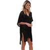 Ulalaza Costumi da Bagno per la Protezione Solare da Donna Coprono Abiti da Bikini all'Uncinetto in Pizzo Costumi da Bagno Scava Fuori