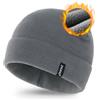 Zylioo S/M/L/XL/XXL Cappello in pile per teste grandi/piccole, berretto da ciclismo sotto il casco, berretto da corsa