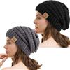 REDESS Slouchy Beanie Hat per uomo e donna Winter Warm Chunky Soft Oversize Cable Knit Cap