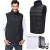 Ahigh Gilet riscaldato per uomo e donna con batteria inclusa, giacca riscaldata riscaldante ricaricabile tramite USB, giacca riscaldante invernale