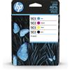 HP 903 4-Pack Black. Cyan. Yellow. and Magenta Original Ink Cartridges (6ZC73AE) for HP OfficeJet / OfficeJet Pro 6900