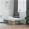 vidaXL Materasso in schiuma bianco 90x200 cm a 7 zone livello di rigidità 20 ILD