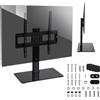 Maclean MC-450 - Supporto da mobile per TV QLED LCD a LED OLED al plasma fino a max. 40 kg max. VESA 400 x 400, altezza regolabile
