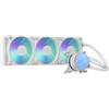 Fractal Design Radius 360 RGB, White - Raffreddamento a liquido AIO | Sistema di raffreddamento a liquido AIO con ventole Dynamic 3 e prestazioni di raffreddamento elevate.