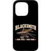 Blacksmith Shirts & Gifts HHWCo. Custodia per iPhone 15 Pro Fabbro in acciaio grezzo vera forma forgiatura design