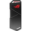 ASUS ROG STRIX ARION, Case per SSD USB-C 3.2 Gen 2, Nero | Doppio Cavo USB-C e USB-A, Compatibile con M.2 NVMe e PCLe, Facile Installazione, Pad Termici, Aura Sync