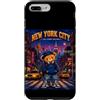 Bahaa's Tee Custodia per iPhone 7 Plus/8 Plus Vintage Pixel Art NYC Streetwear Bear Y2K Graphic