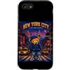 Bahaa's Tee Custodia per iPhone SE (2020) / 7/8 Vintage Pixel Art NYC Streetwear Bear Y2K Graphic