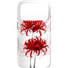 Red Spider Lily Japanese Floral Custodia per iPhone 17 Pro Arte botanica del giglio rosso di ragno di Higanbana