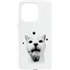 Feline Nostalgia Kitty Humor Early Inter Custodia per iPhone 15 Pro Divertente Y2K Retro Cat Meme Silly Vintage Amante Gatti