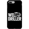Water Well Driller Gifts / Well Drilling Custodia per iPhone 7 Plus/8 Plus Perforazione di pozzi di perforazione di pozzi d'acqua
