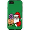 Logic RockStar Custodia per iPhone SE (2020) / 7/8 Grafica natalizia con Babbo Natale