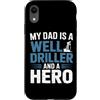 Water Well Driller Gifts / Well Drilling Custodia per iPhone XR Perforazione di pozzi di perforazione di pozzi d'acqua
