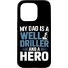 Water Well Driller Gifts / Well Drilling Custodia per iPhone 15 Pro Perforazione di pozzi di perforazione di pozzi d'acqua