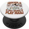 Spooky Tile Club Mahjong Halloween Fantasmi Carini Serata di Giochi PopSockets PopGrip Adesivo